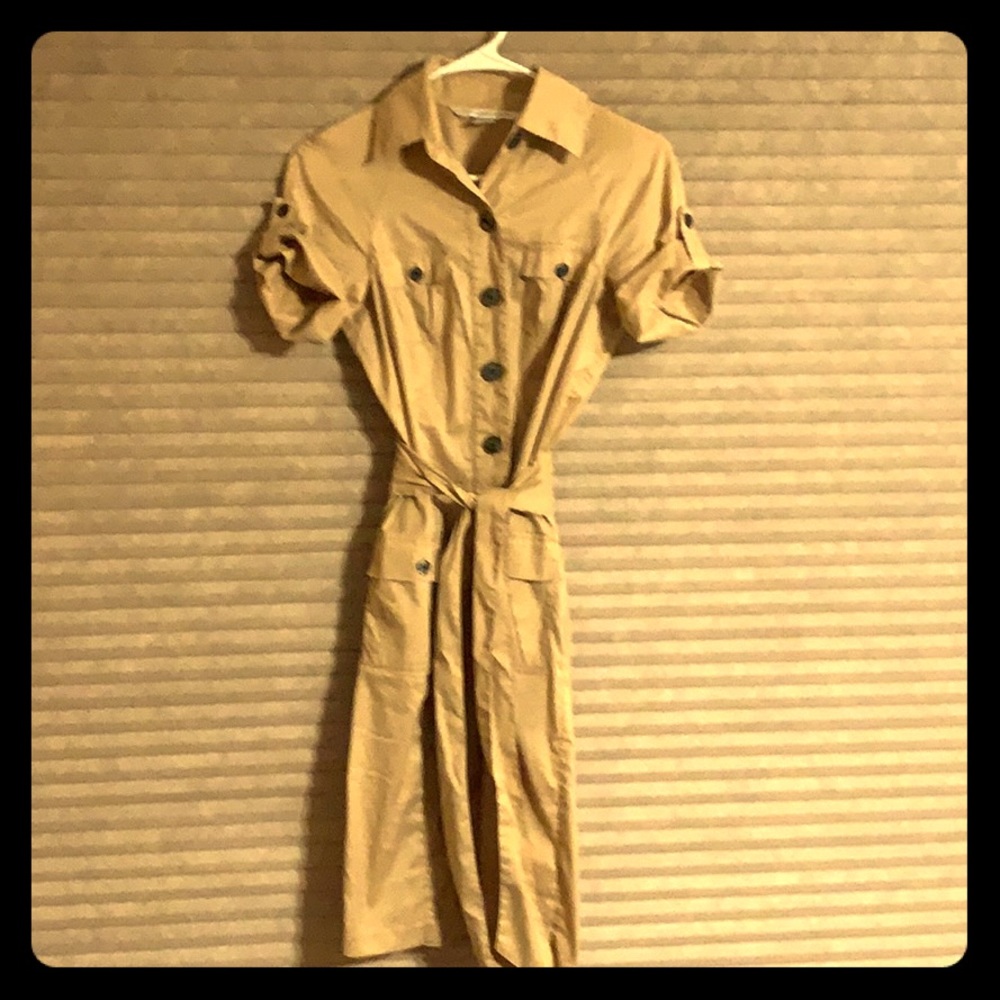 Diane von Furstenburg shirt wrap dress